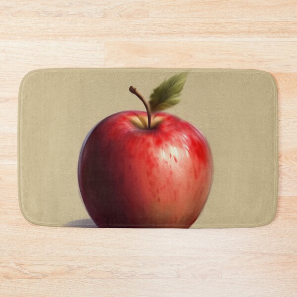 Item preview, Single red apple designed and sold by cr6zym1nd.