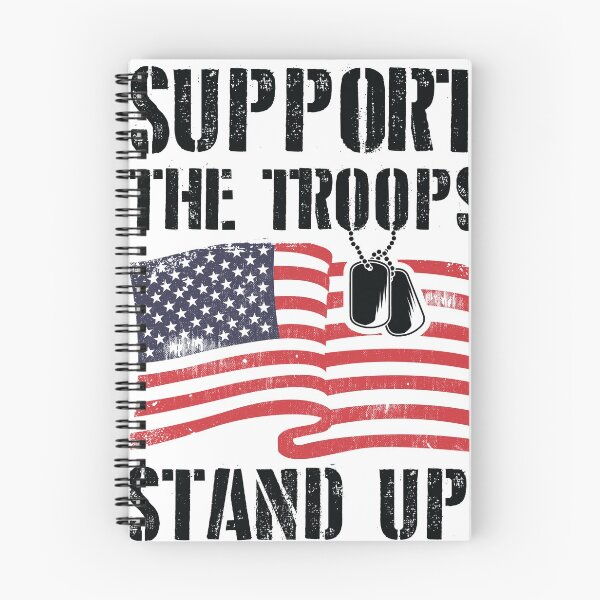 Item preview, Support The Troops Stand Up designed and sold by AurlexTees.