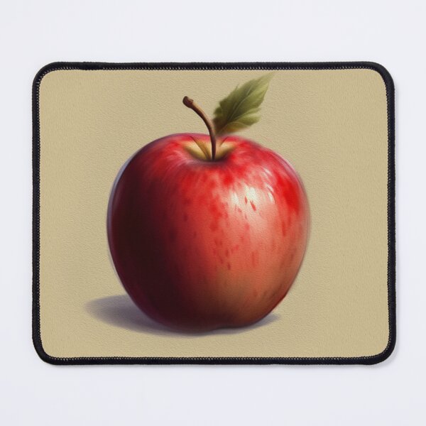 Item preview, Single red apple designed and sold by cr6zym1nd.