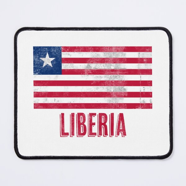 Item preview, Flag of Liberia "Grunge" look. designed and sold by KTSubz Faith & Fun Designs.