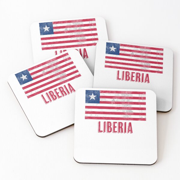 Item preview, Flag of Liberia "Grunge" look. designed and sold by KTSubz Faith & Fun Designs.