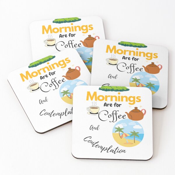Item preview, Mornings are for coffee and contemplation  designed and sold by Echo Aesthetics.