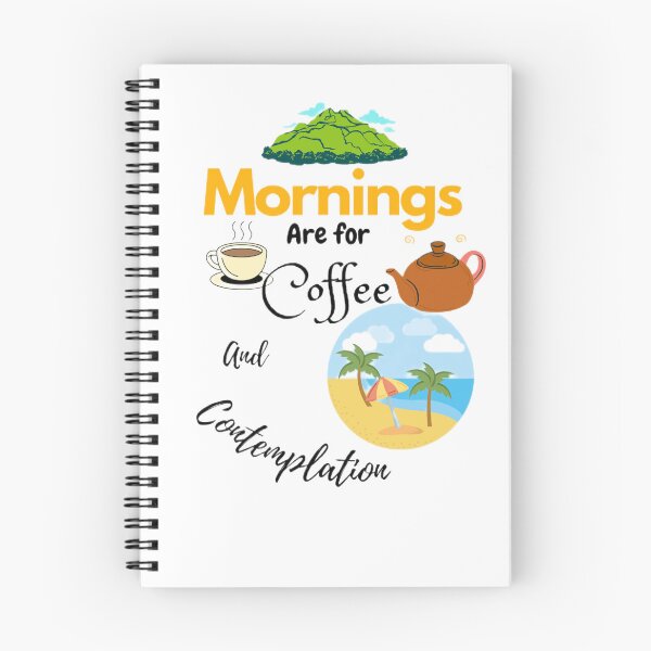 Item preview, Mornings are for coffee and contemplation  designed and sold by Echo Aesthetics.