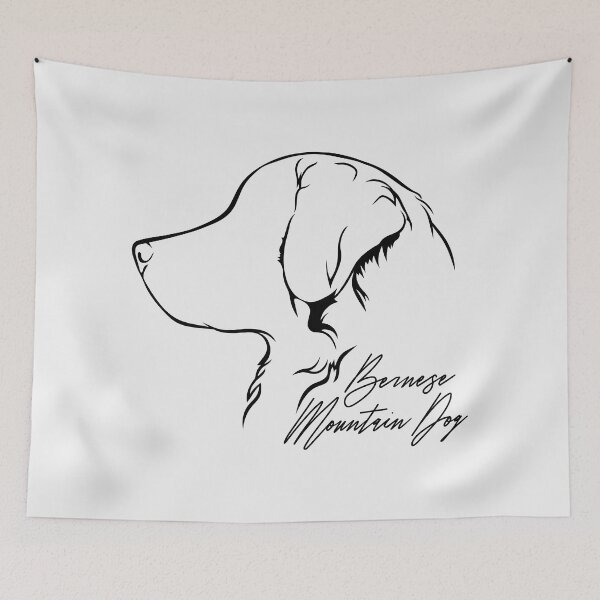 Item preview, Bernese Mountain Dog Profile Dogs designed and sold by dogarts.