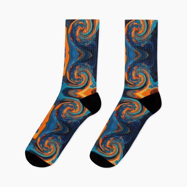 Item preview, Lava Pattern abstract liquid #1-1 designed and sold by PhiloSophyEye.