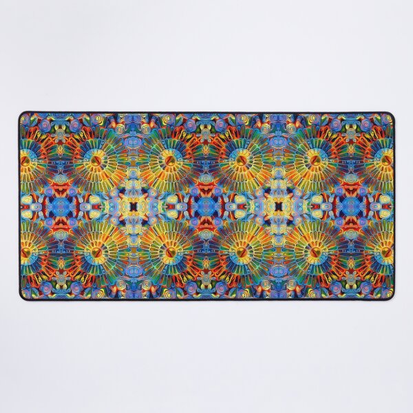 Item preview, Rainbow Metal Patio Garden Table Pattern designed and sold by SanArtcisco.