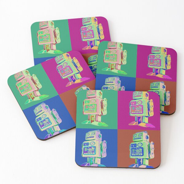 Item preview, FOUR ROBOTS designed and sold by Swooncake Press.