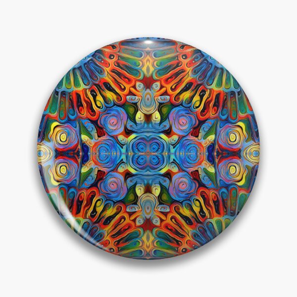 Item preview, Rainbow Metal Patio Garden Table Pattern designed and sold by SanArtcisco.