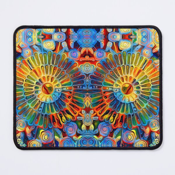 Item preview, Rainbow Metal Patio Garden Table Pattern designed and sold by SanArtcisco.