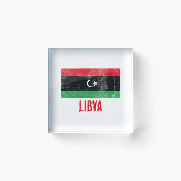 Item preview, Flag of Libya "Grunge" look. designed and sold by KTSubz Faith & Fun Designs.