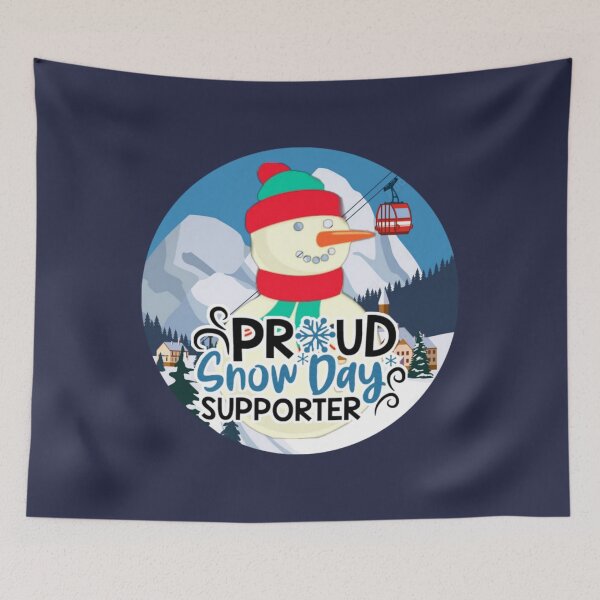 Item preview, proud supporter of snow days designed and sold by MrSameeraTop.