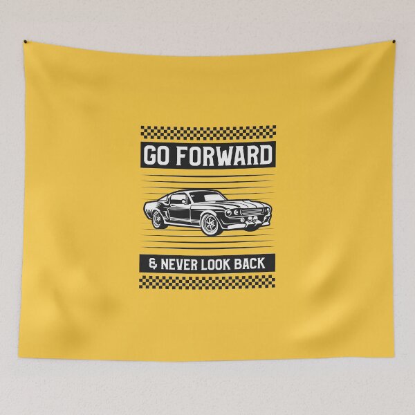 Item preview, Go Forward Unique Car Decal  designed and sold by majnate.