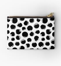 Grunge Polka Dot Studio Pouch