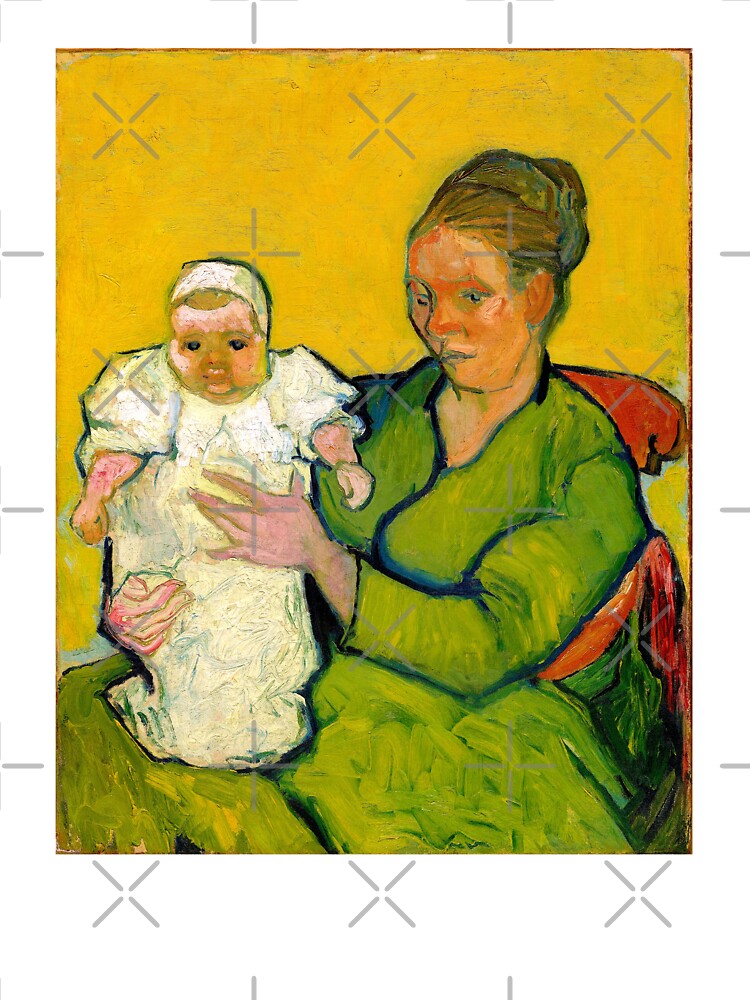 Portrait of Madame Augustine Roulin and Baby Marcelle Vincent van Gogh  Kids T-Shirt