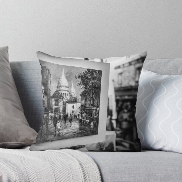 Item preview, Travel BW - Paris Painting designed and sold by lesslinear.