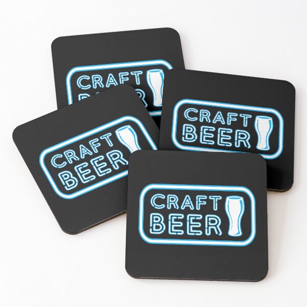 Item preview, Craft Beer Blue Neon Bar Sign designed and sold by DKdesigns27.