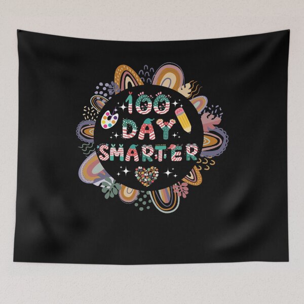 Item preview, 100 Days Smarter Teacher Or Student 100th Day Of School designed and sold by M7MED12.