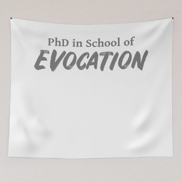 Item preview, PhD in School of Evocation DND 5e Pathfinder RPG Role Playing Tabletop RNG designed and sold by geekydesigner.