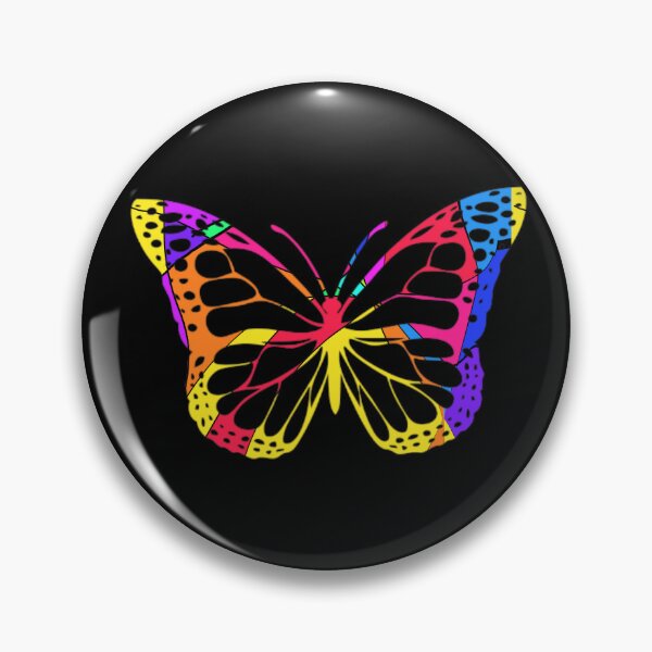Item preview, butterfly with rainbow inside designed and sold by HelioWears.