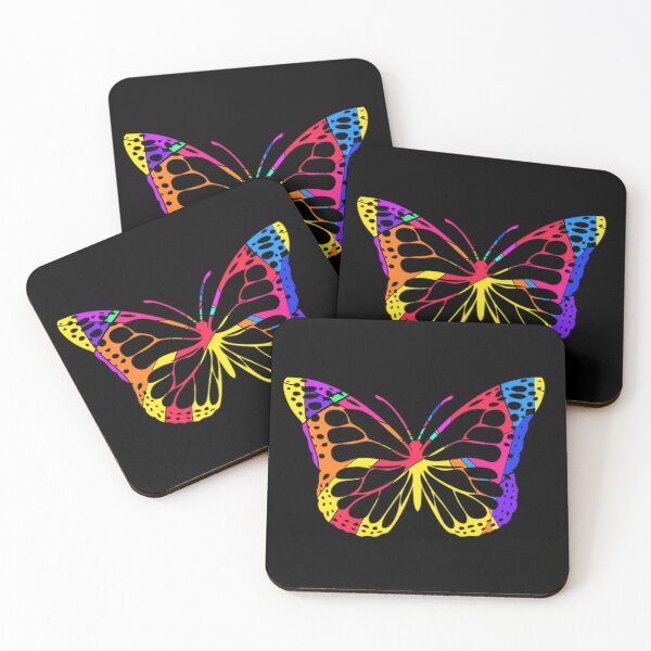 Item preview, butterfly with rainbow inside designed and sold by HelioWears.