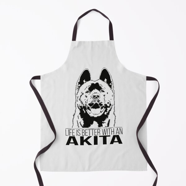 Item preview, American Akita life is better dog saying designed and sold by dogarts.