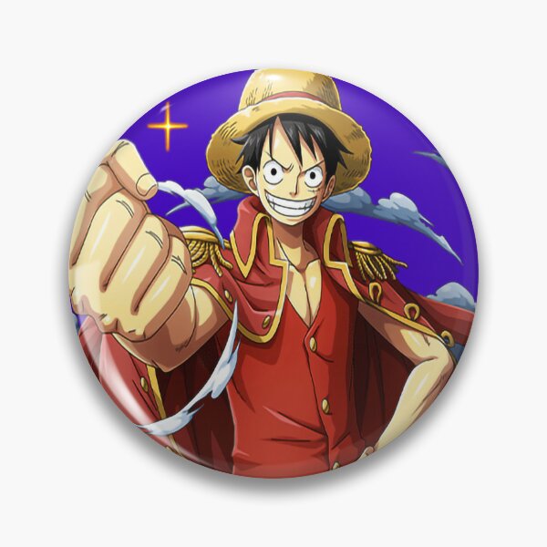 One Piece anime - Straw hat Monkey D Luffy - One Piece Anime - Pin