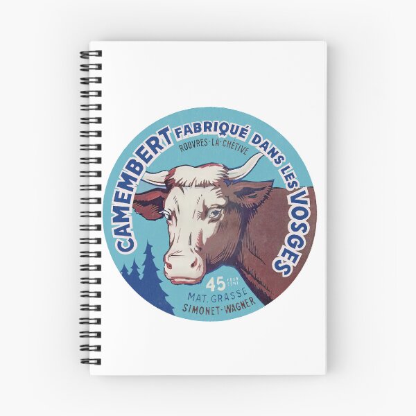 Item preview, Camembert -- Vintage Francophile Cheese Label designed and sold by eleurmitiy.