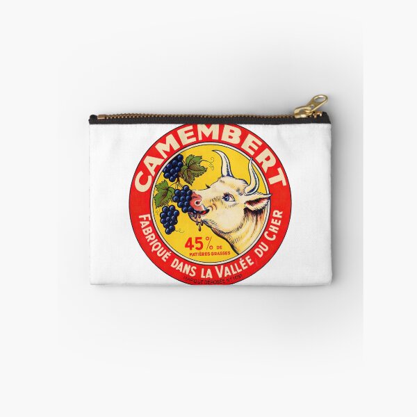 Item preview, Camembert --- Vintage Francophile Cheese Label designed and sold by eleurmitiy.
