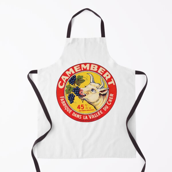 Item preview, Camembert --- Vintage Francophile Cheese Label designed and sold by eleurmitiy.