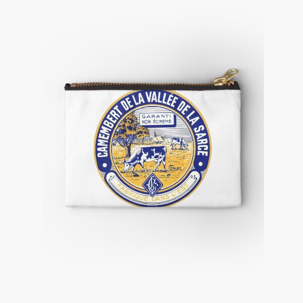 Item preview, Camembert --- Vintage Francophile Cheese Label designed and sold by eleurmitiy.