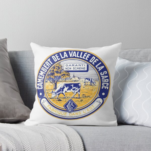 Item preview, Camembert --- Vintage Francophile Cheese Label designed and sold by eleurmitiy.