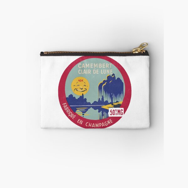Item preview, Camembert De Clair De Lune --- Vintage Francophile Cheese Label designed and sold by eleurmitiy.