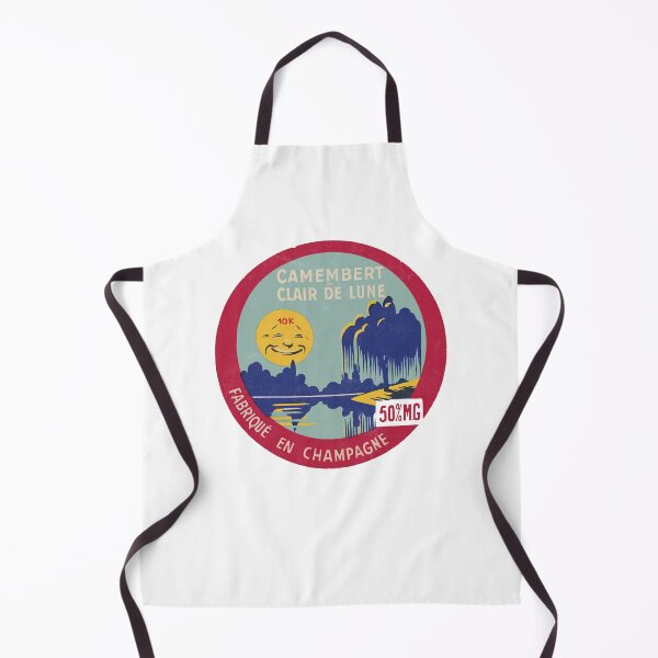 Item preview, Camembert De Clair De Lune --- Vintage Francophile Cheese Label designed and sold by eleurmitiy.