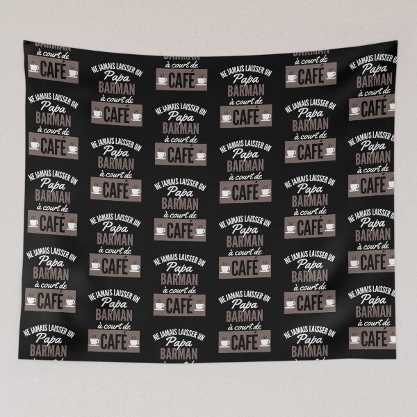 Item preview, Gift Humor Dad Barman Coffee designed and sold by RomualdGR.
