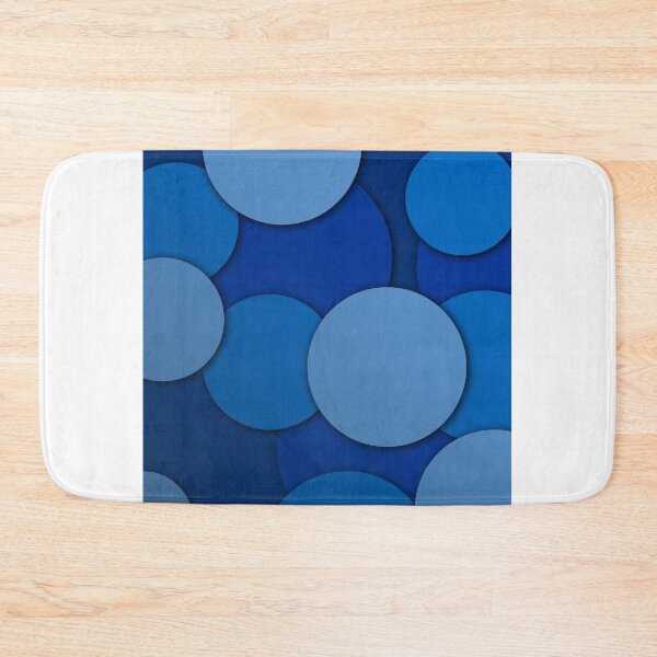 Item preview, Blue Circles Geometric pattern. designed and sold by Kanchan1987.
