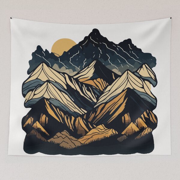 Item preview, Mountain Peace designed and sold by Meloncholai.
