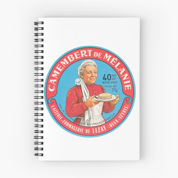 Item preview, Camembert De Melanie -- Vintage Francophile Cheese Label designed and sold by eleurmitiy.