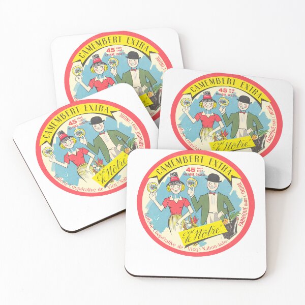 Item preview, Camembert Extra  -- Vintage Francophile Cheese Design designed and sold by eleurmitiy.
