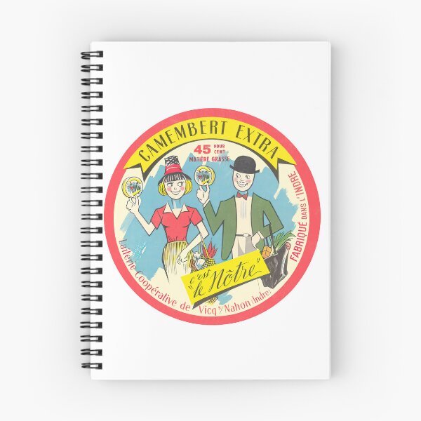 Item preview, Camembert Extra  -- Vintage Francophile Cheese Design designed and sold by eleurmitiy.