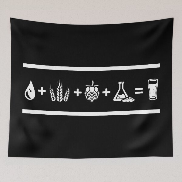Item preview, Beer Recipe (White) designed and sold by DKdesigns27.