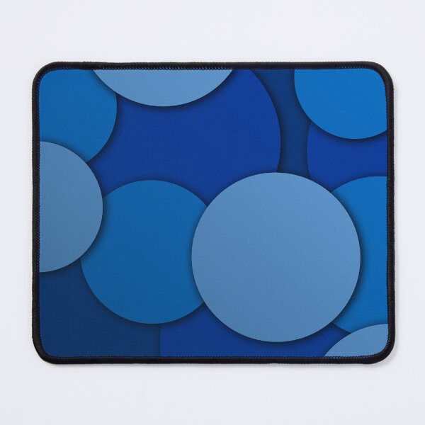 Item preview, Blue Circles Geometric pattern. designed and sold by Kanchan1987.