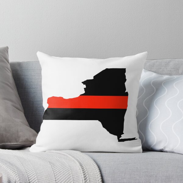 Item preview, Thin Red Line - New York - Fire Service Support Sticker designed and sold by TheShirtBay.