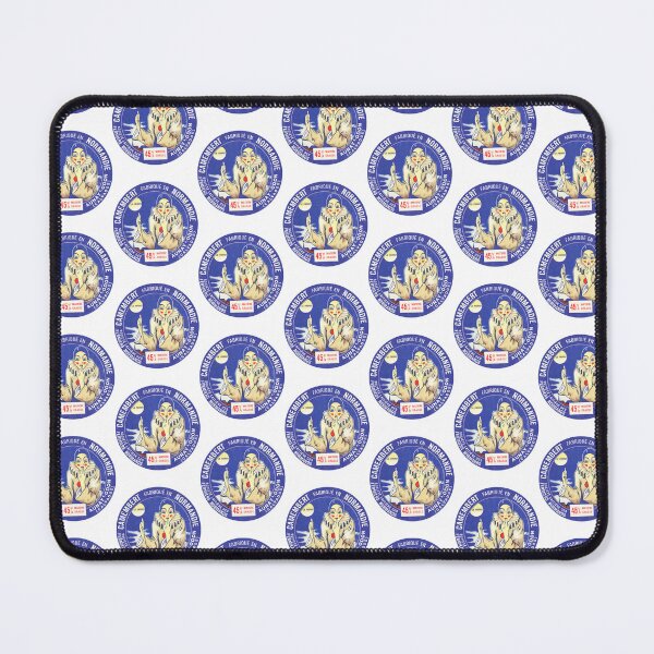 Item preview, Camembert Normandie -- Vintage Francophile Cheese Label designed and sold by eleurmitiy.
