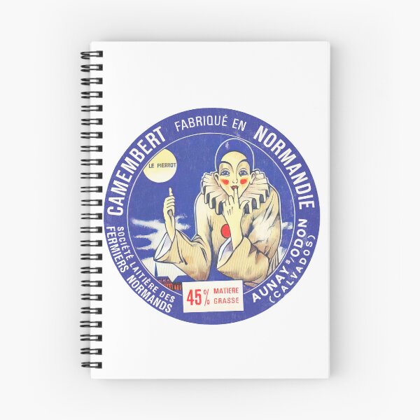 Item preview, Camembert Normandie -- Vintage Francophile Cheese Label designed and sold by eleurmitiy.