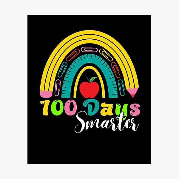 Item preview, 100 Days Smarter Teacher Or Student 100th Day Of School designed and sold by M7MED12.