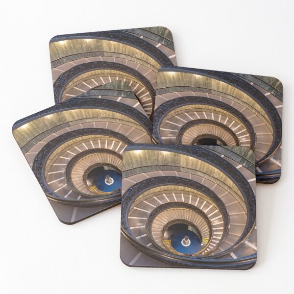 Item preview, The helicoidal staircases in Vatican City designed and sold by pietrofoto.