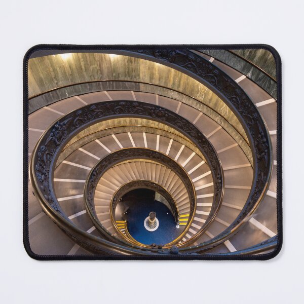Item preview, The helicoidal staircases in Vatican City designed and sold by pietrofoto.
