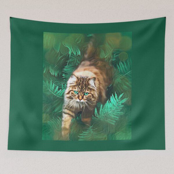 Item preview, Cat's Gone Hunting designed and sold by Sanctum Icons.