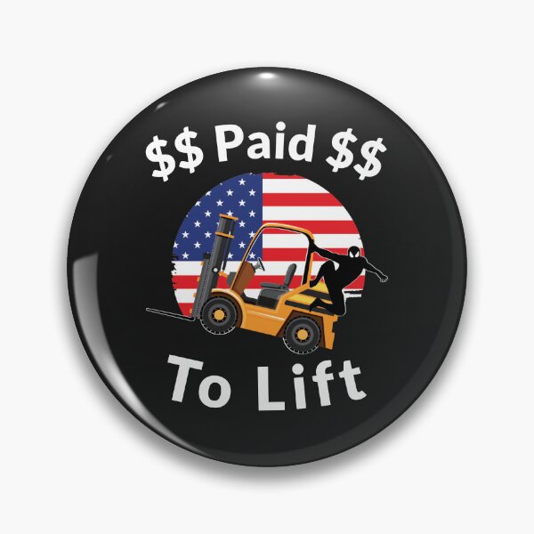 Item preview, Forklift Ninja. Paid to Lift GW designed and sold by TeamsterLife.