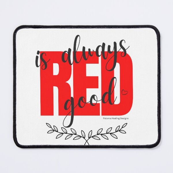 Item preview, RED is always good♡ slogan designed and sold by PalomaHealing24.